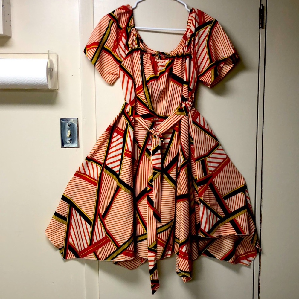 This beautiful colored dress is from DAZY/SHEIN